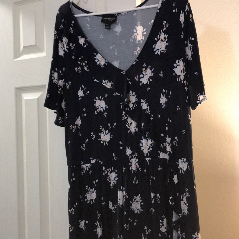 Lane Bryant ruffle dress